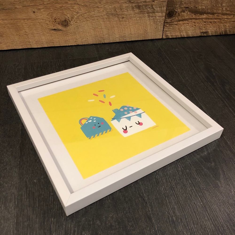 Framed wall decorative poster